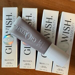 Huda Beauty GloWish MultiDew Skin Tint - Shade Deep - 4 pieces